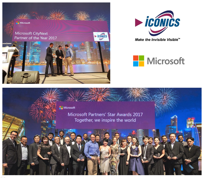ICONICS premiada - Programa Microsoft CityNex (Cidades Inteligentes)